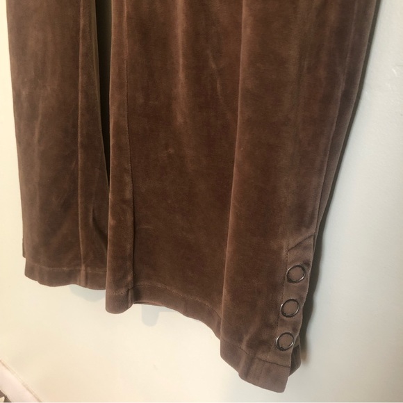 Avenue Velour Tracksuit Hoodie with Button Accents, size 18/20 pants , 26 top. - Picture 5 of 15